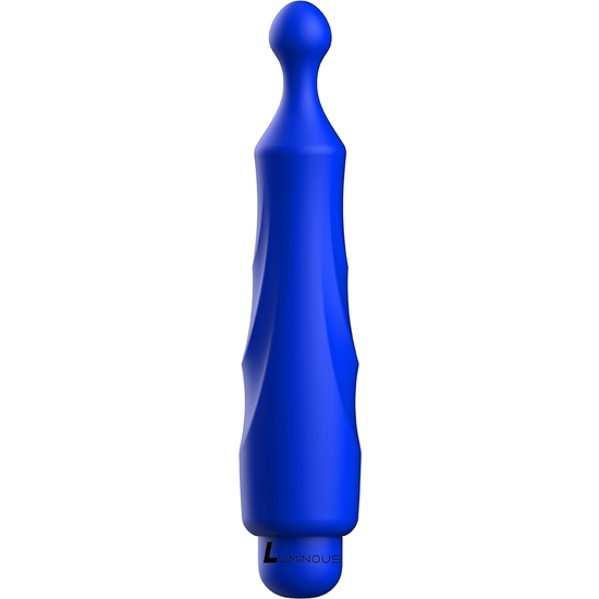 DIDO - ABS BULLET WITH SILICONE SLEEVE - 10-SPEEDS - ROYAL BLUE image 0