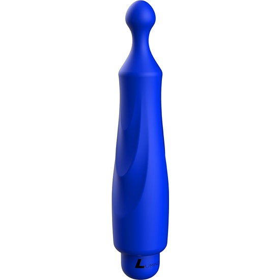 DIDO - ABS BULLET WITH SILICONE SLEEVE - 10-SPEEDS - ROYAL BLUE image 6