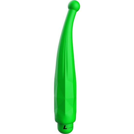 LYRA - ABS BULLET WITH SILICONE SLEEVE - 10-SPEEDS - GREEN image 6