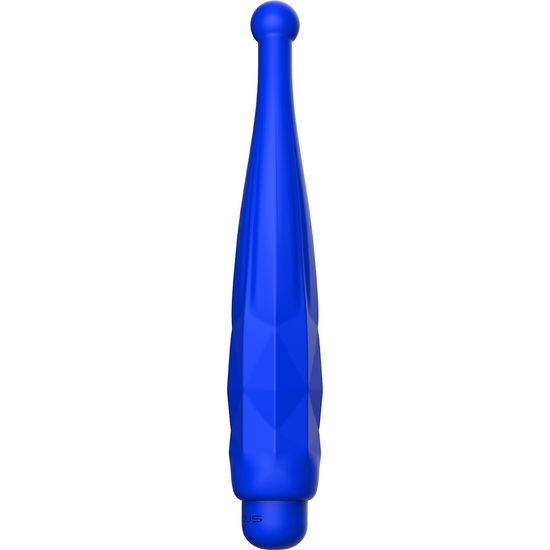 LYRA - ABS BULLET WITH SILICONE SLEEVE - 10-SPEEDS - ROYAL BLUE image 5