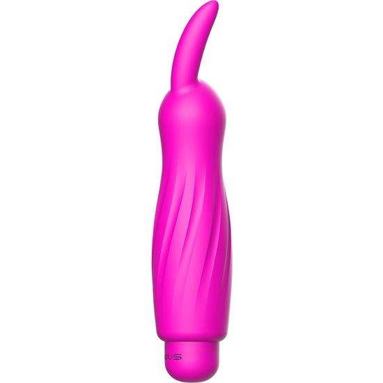 SOFIA - ABS BULLET WITH SILICONE SLEEVE - 10-SPEEDS - FUCHSIA image 4