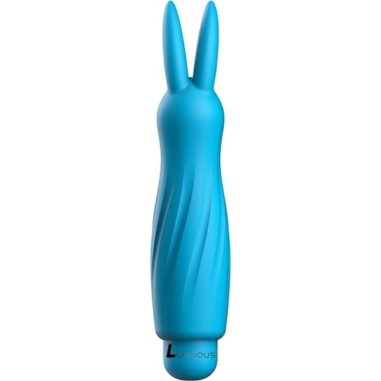 SOFIA - ABS BULLET WITH SILICONE SLEEVE - 10-SPEEDS - TURQIOSE image 0
