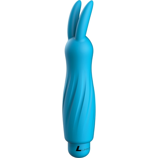 SOFIA - ABS BULLET WITH SILICONE SLEEVE - 10-SPEEDS - TURQIOSE image 6