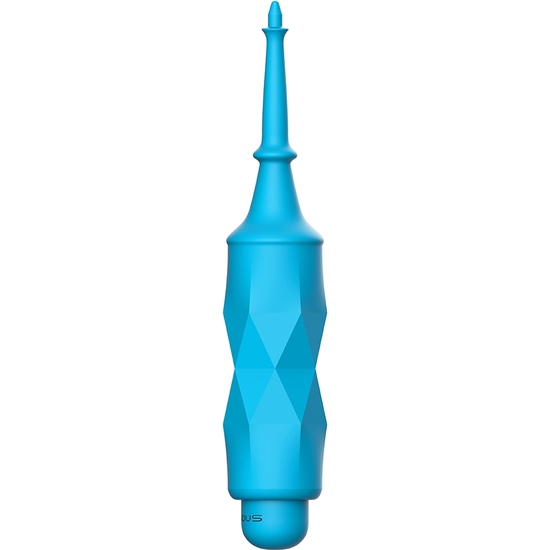 CIRCE - ABS BULLET WITH SILICONE SLEEVE - 10-SPEEDS - TURQUOISE image 5