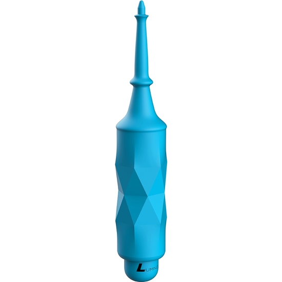 CIRCE - ABS BULLET WITH SILICONE SLEEVE - 10-SPEEDS - TURQUOISE image 6