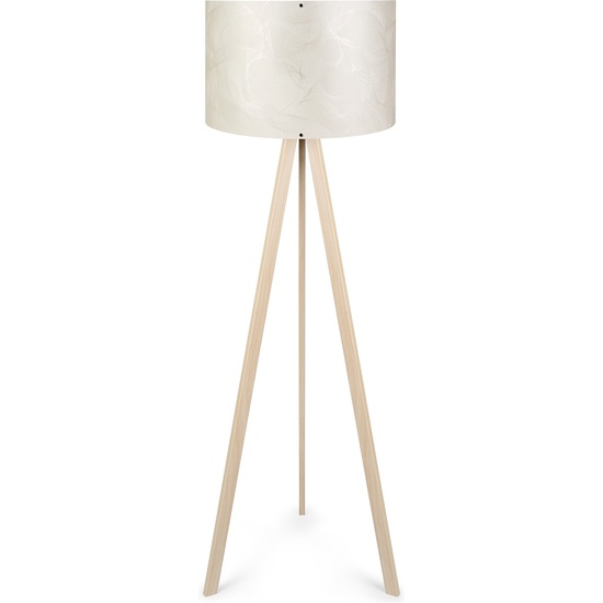 LÁMPARA DE PIE CON 70% MDF / 30% PVC FABRIC COLOR BEIGE
CRUDO image 0