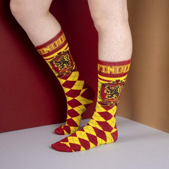 CALCETINES HARRY POTTER GRYFFINDOR RED image 1
