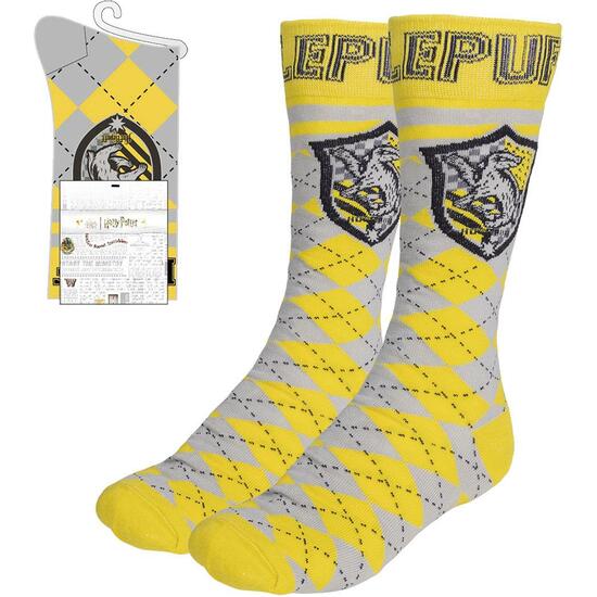 CALCETINES HARRY POTTER HUFFLEPUFF YELLOW image 0