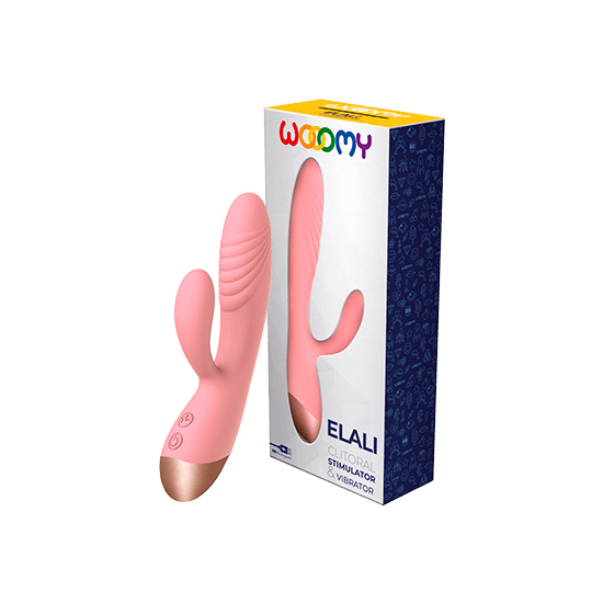 WOOOMY ELALI RABBIT LIGHT PINK VIBRATOR image 0