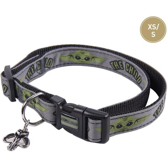 COLLAR PARA PERROS XS/S THE MANDALORIAN DARK GRAY image 0