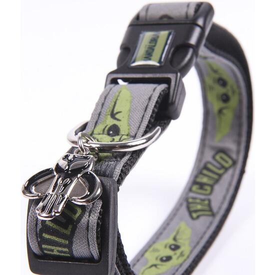 COLLAR PARA PERROS XS/S THE MANDALORIAN DARK GRAY image 1