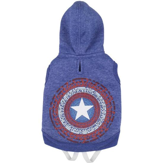 SUDADERA PARA PERRO XXS MARVEL BLUE image 1