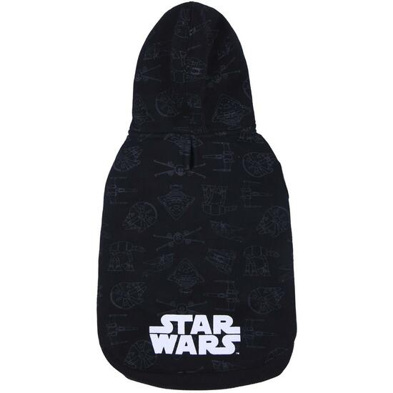 SUDADERA PARA PERRO XXS COTTON BRUSHED STAR WARS DARTH VADER BLACK image 1