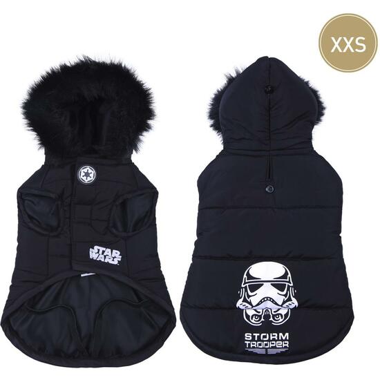 ABRIGO ACOLCHADO PARA PERRO XXS STAR WARS DARTH VADER BLACK image 0