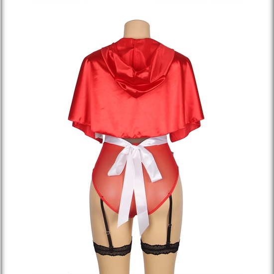 HALLOWEEN NAVIDAD ADULTO CAPERUCITA ROJA DISFRACES COSPLAY image 3