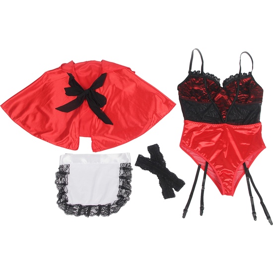 HALLOWEEN NAVIDAD ADULTO CAPERUCITA ROJA DISFRACES COSPLAY image 4