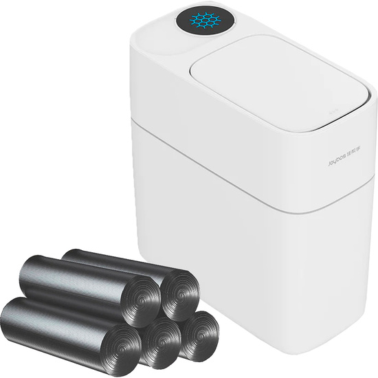 PAPELERA CUBO DE BASURA CON DISEÑO DE ADSORCIÓN AUTOMÁTICA 10INCLUYE 120 BOLSAS DE BASURA image 0