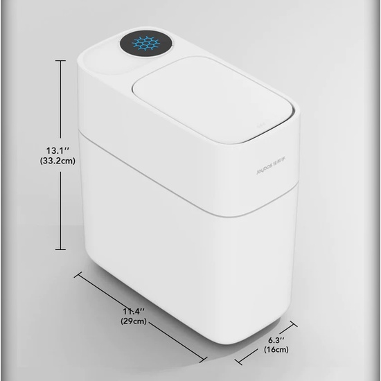 PAPELERA CUBO DE BASURA CON DISEÑO DE ADSORCIÓN AUTOMÁTICA 10INCLUYE 120 BOLSAS DE BASURA image 1