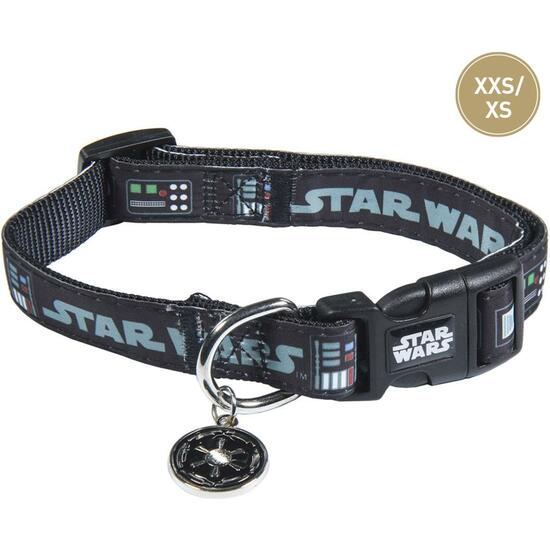 COLLAR PARA PERROS XXS/XS STAR WARS DARTH VADER BLACK image 0