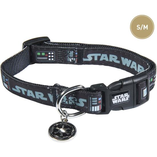 COLLAR PARA PERROS S/M STAR WARS DARTH VADER BLACK image 0