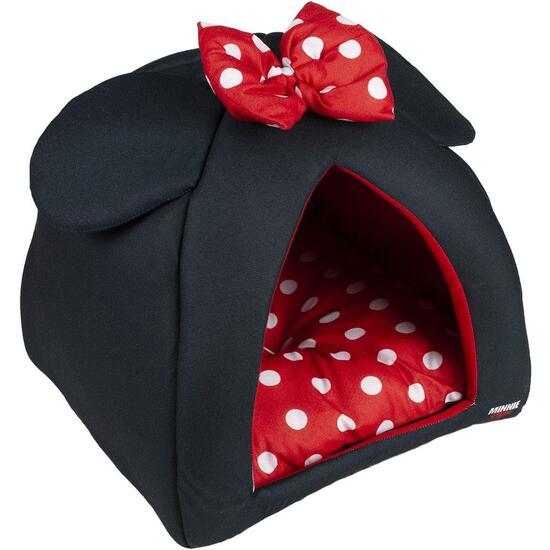 CUEVA CAMA PARA PERRO MINNIE BLACK image 0