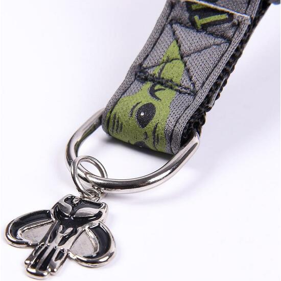 PETRAL PARA PERRO XXS/XS THE MANDALORIAN DARK GRAY image 1