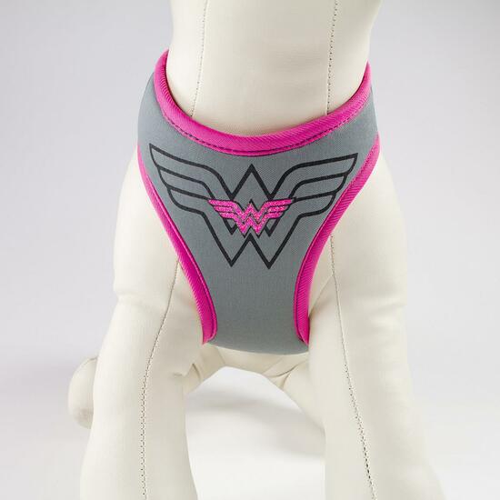 ARNÉS PARA PERROS XXS/XS WONDER WOMAN DARK PINK image 2