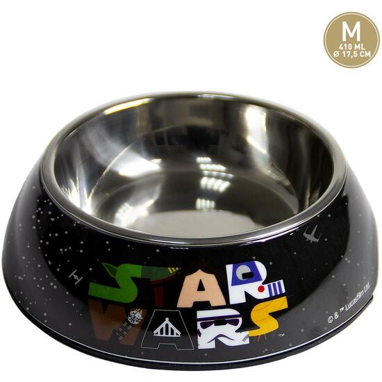 COMEDERO PARA PERRO M STAR WARS MULTICOLOR image 0