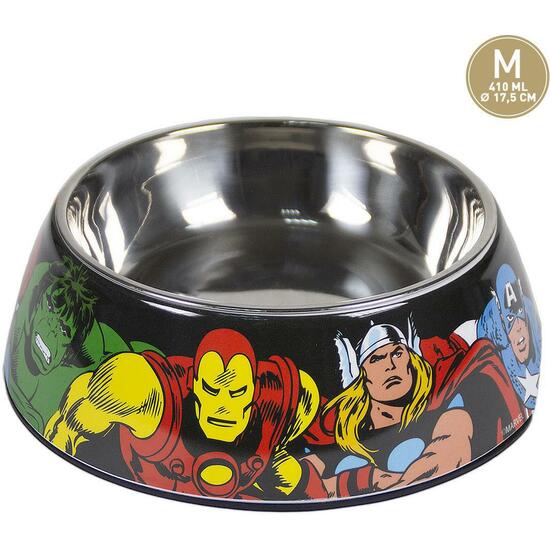 COMEDERO PARA PERRO M MARVEL RED image 0