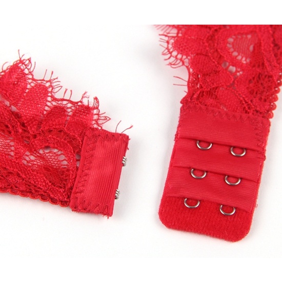 L-XL CONJUNTO TOP Y BRAGUITAS ROJO image 4