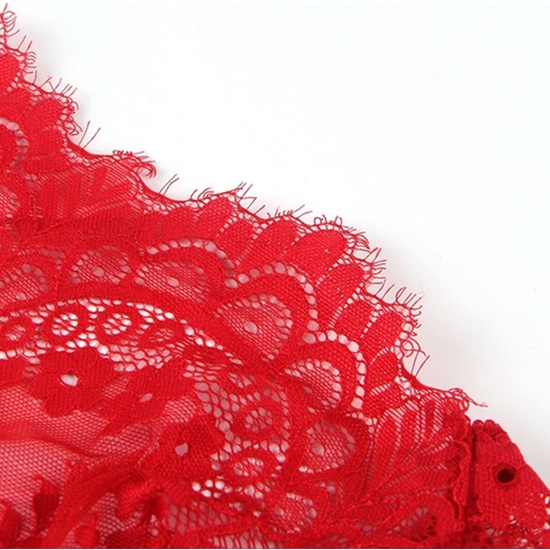 L-XL CONJUNTO TOP Y BRAGUITAS ROJO image 6