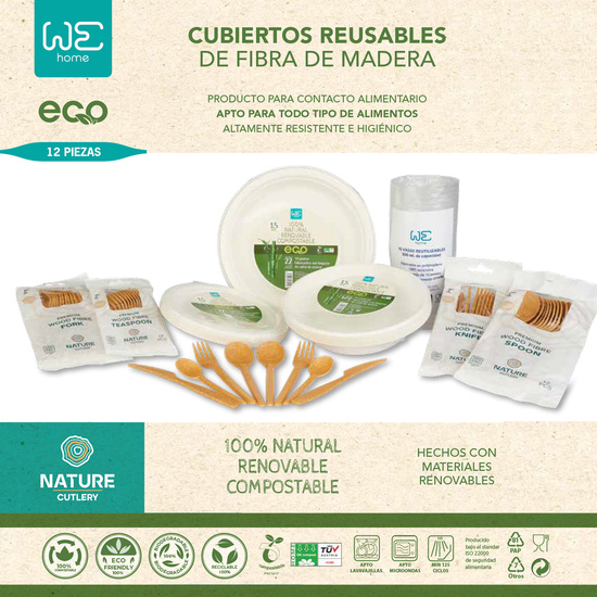 PACK DE PLATOS DESECHABLES image 1