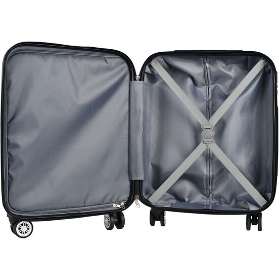 SET 2 MALETAS DE VIAJE GRIS Y AZUL TURQUESA + BÁSCULA ELECTRÓNICA PESAMALETAS image 6