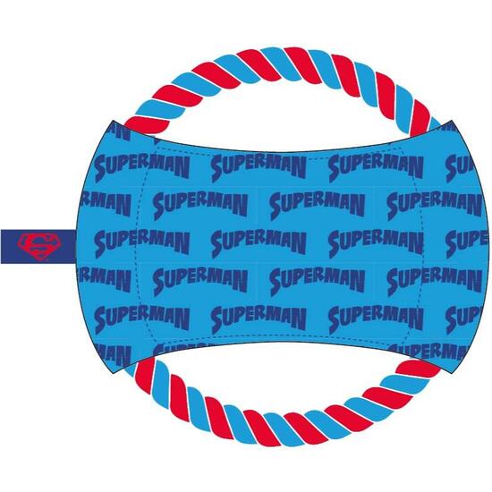 CUERDA DENTAL PARA PERRO SUPERMAN BLUE image 2