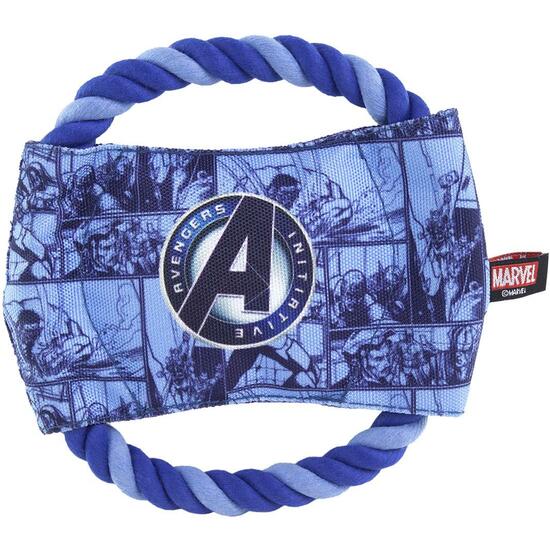 CUERDA DENTAL PARA PERRO AVENGERS BLUE image 0