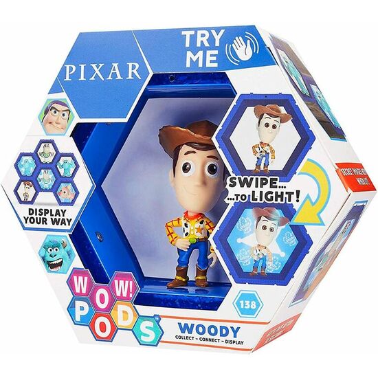 FIGURA LED WOW! POD WOODY DISNEY PIXAR image 0