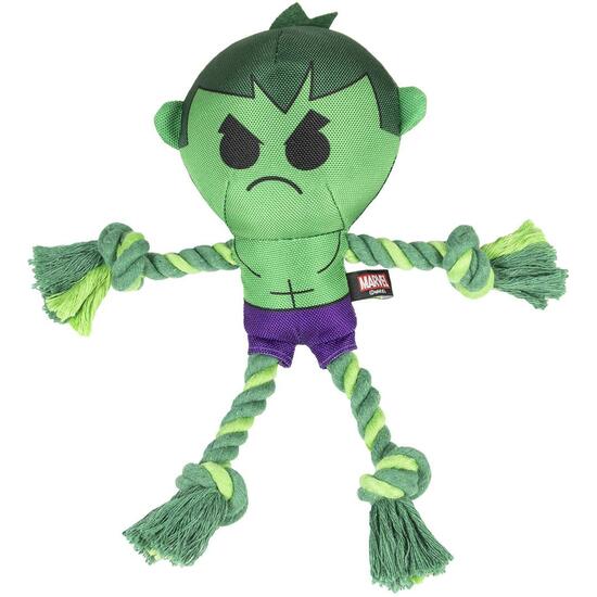 CUERDA DENTAL PARA PERRO AVENGERS HULK GREEN image 0