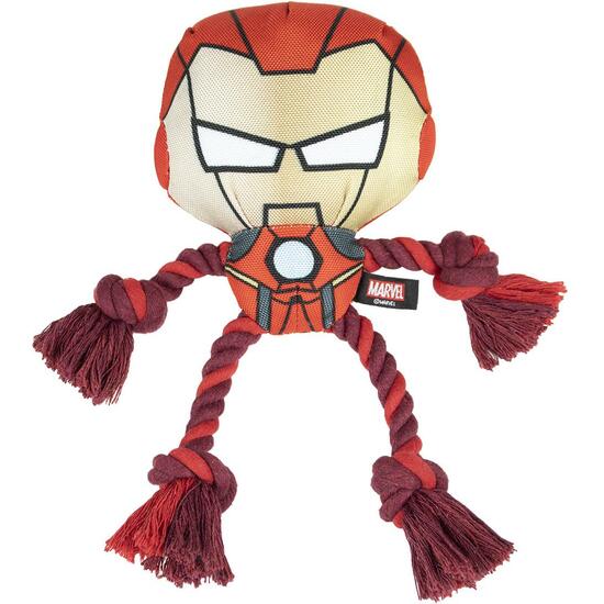 CUERDA DENTAL PARA PERRO AVENGERS IRON MAN RED image 0