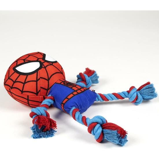 CUERDA DENTAL PARA PERRO SPIDERMAN RED image 3