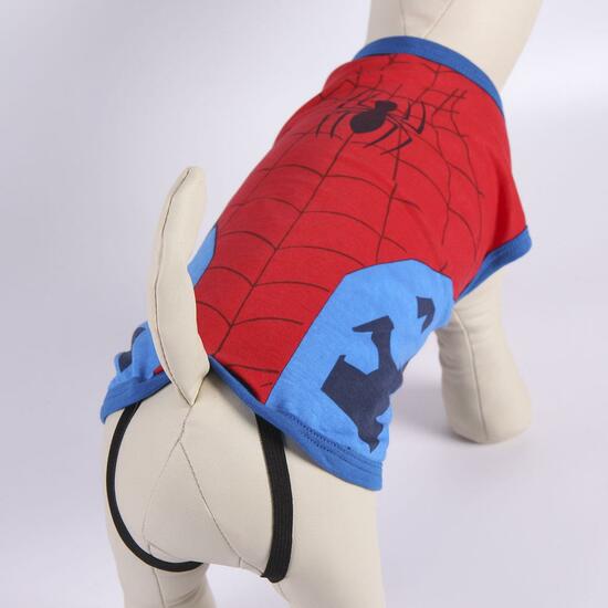 CAMISETA PARA PERRO SINGLE JERSEY SPIDERMAN RED image 3