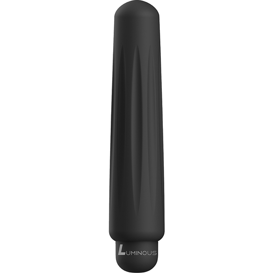 DELIA - ABS BULLET WITH SILICONE SLEEVE - 10-SPEEDS - BLACK image 0