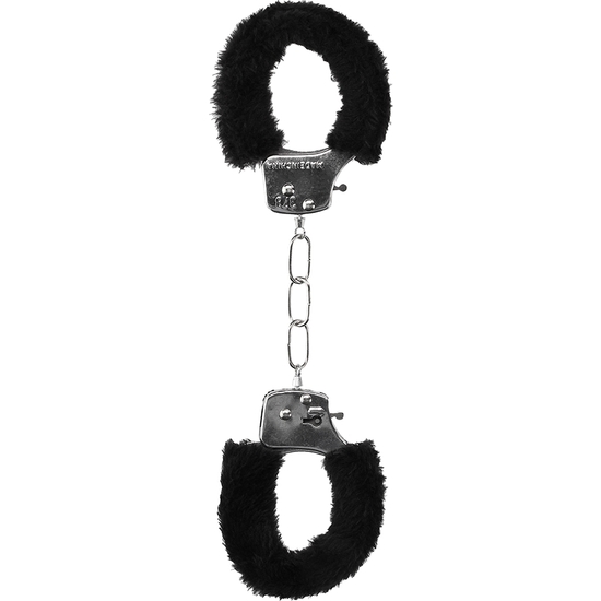 BEGINNERS FURRY HAND CUFFS - WITH QUICK-RELEASE BUTTON image 4