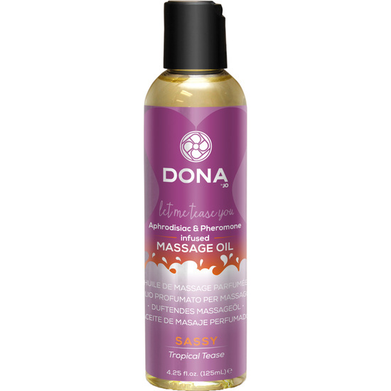 DONA MASSAGE OIL TROPICAL 120 ML image 0