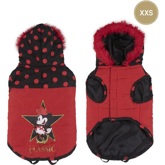 ABRIGO ACOLCHADO PARA PERRO XXS MINNIE RED image 0