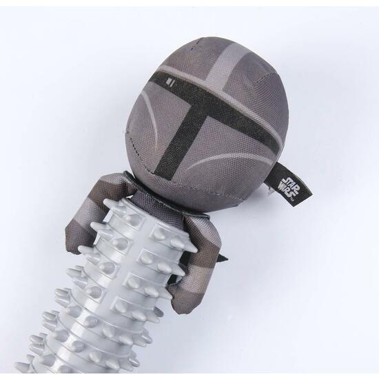 MORDEDOR PARA PERRO THE MANDALORIAN GRAY image 2