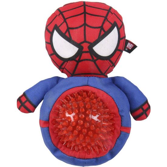 PELUCHE PARA PERRO PELOTA SPIDERMAN RED image 0