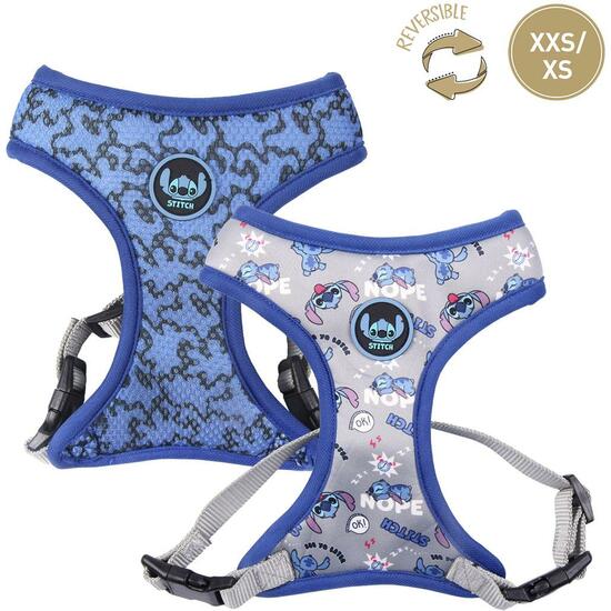 ARNÉS PREMIUM PARA PERROS XXS/XS STITCH DARK BLUE image 0