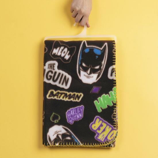 MANTA PARA PERRO 70 X 100 CM BATMAN BLACK image 2