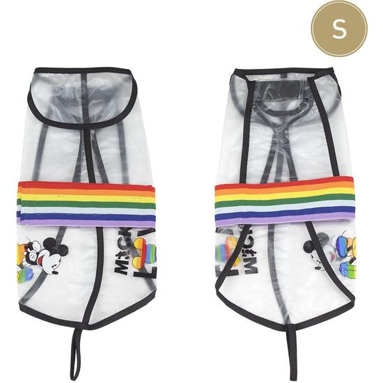 IMPERMEABLE AJUSTABLE PARA PERRO S DISNEY PRIDE BLACK image 0