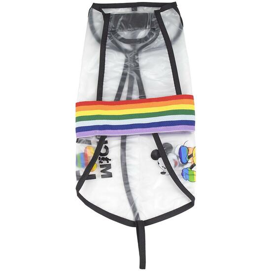 IMPERMEABLE AJUSTABLE PARA PERRO S DISNEY PRIDE BLACK image 2